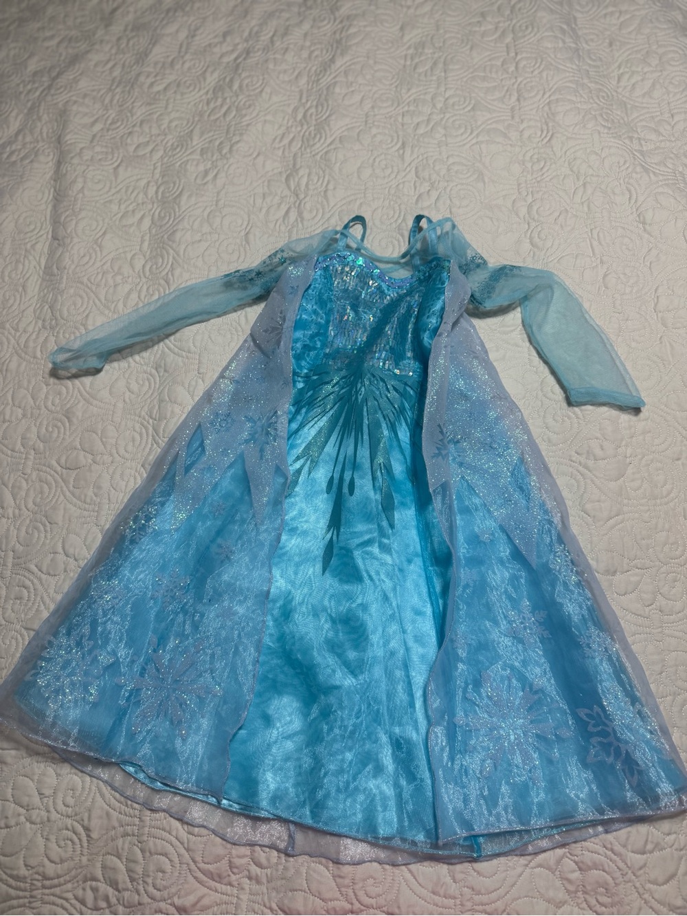 Disney Parks Frozen Queen Elsa Princess Costume dress 4T excellent condition